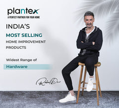 Plantex Aluminum 4 inch Sofa Leg/Bed Furniture Leg Pair for Home Furnitures (DTS-66-Black) – 2 Pcs
