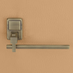 Plantex 304 Grade Stainless Steel Napkin Holder/Towel Holder/Towel Hanger for Kitchen/Towel Ring/Bathroom Accessories - Darcy (Antique)