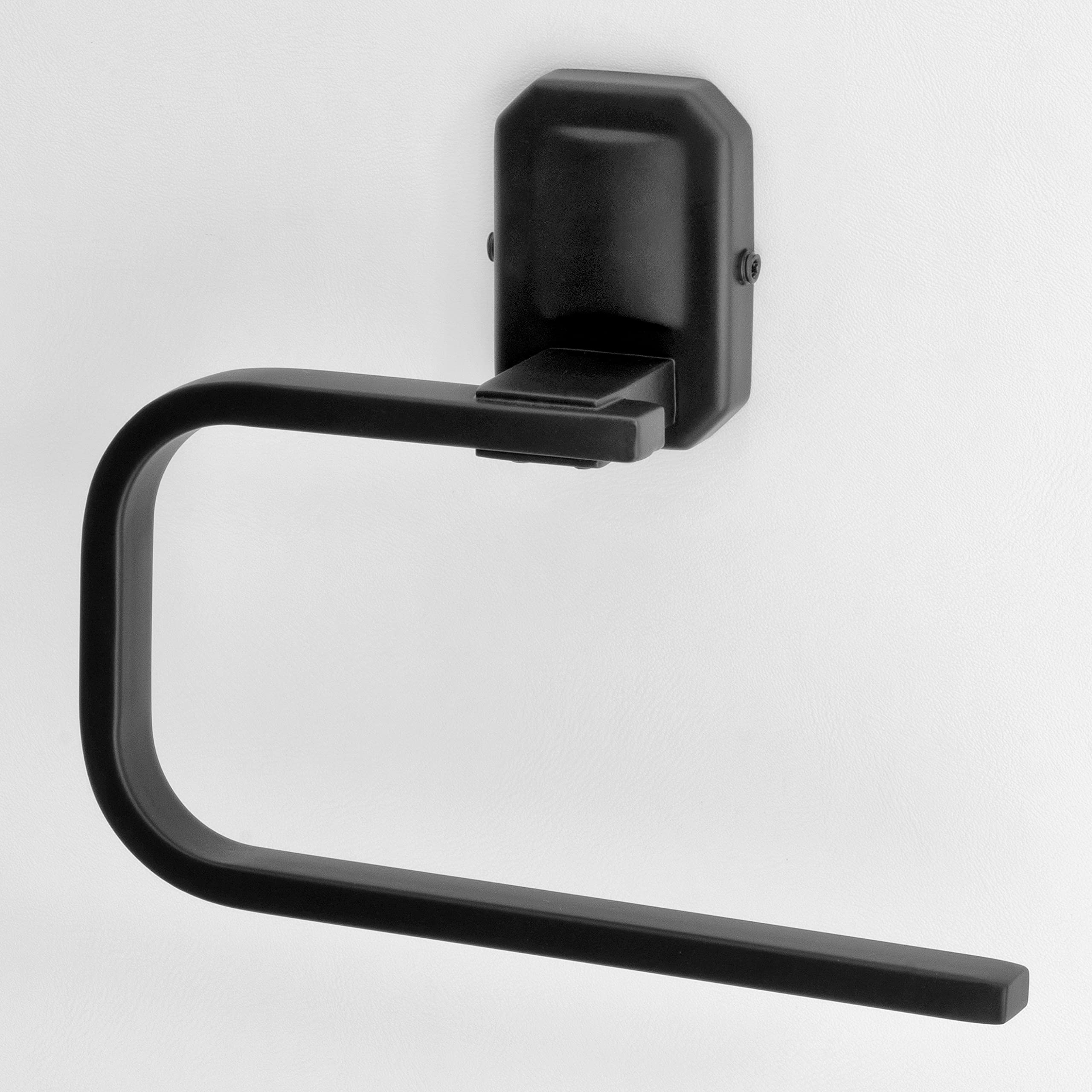 Plantex Stainless Steel 304 Grade Cute Napkin Ring/Towel Ring /Napkin Holder/Towel Hanger/Bathroom Accessories(Black)
