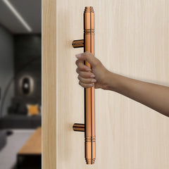 Plantex Main Door Handle/Door & Home Decore/14 Inch Main Door Handle/Pull-Push Handle - Pack of 1 (PVD Rose Gold)