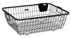 Plantex GI Metal Dish Drainer Basket for Kitchen Utensils/Dish Drying Rack/Bartan Basket (Size - 56 x 43 x 20 cm) - Black
