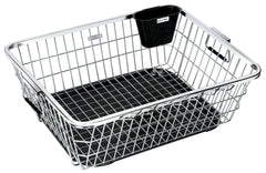 Plantex Stainless Steel Dish Drainer Basket for Kitchen Utensils/Dish Drying Rack with Drainer/Bartan Basket/Plate Stand (Size-54 x 40 x 24 cm)