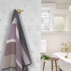 Plantex Oreo 304 Grade Stainless Steel Robe Hook/Cloth-Towel Hanger/Bathroom Accessories (Gold Finish)