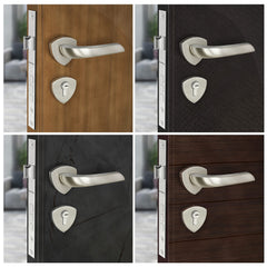 Plantex Door Lock-Fully Brass Main Door Lock with 4 Keys/Mortise Door Lock for Home/Office/Hotel (Sumer-3058, Matt)