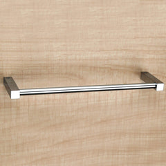 Plantex Stainless Steel Towel Hanger for Bathroom/Towel Rod/Bar/Bathroom Accessories (18 Inch-Chrome - 1004)