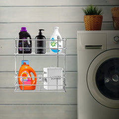 Plantex Stainless Steel Multipurpose Detergent Holder/Bathroom Rack/Shelf/Bathroom Accessories (Chrome)