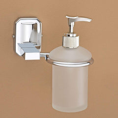 Plantex Stainless Steel 304 Grade Cute Liquid Soap Dispenser/Shampoo Dispenser/Hand Wash Dispenser/Bathroom Accessories(Chrome) - Pack of 4