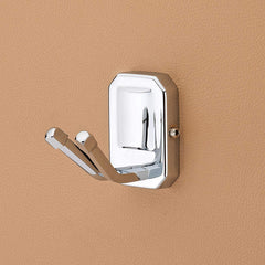 Plantex Stainless Steel 304 Grade Cute Robe Hook/Cloth-Towel Hanger/Door Hanger-Hook/Bathroom Accessories(Chrome) - Pack of 4