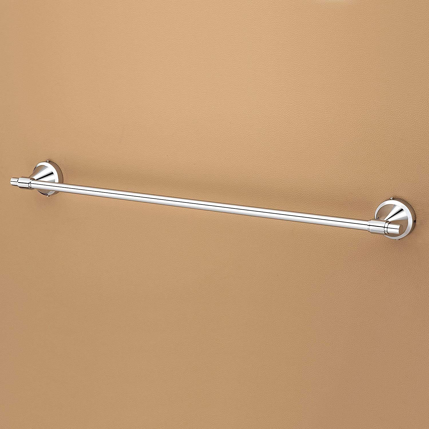 Plantex Stainless Steel 304 Grade Niko Towel Hanger for Bathroom/Towel Rod/Bar/Bathroom Accessories(24inch-Chrome) - Pack of 4