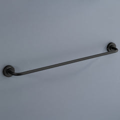 Plantex 304 Grade Stainless Steel Towel Hanger for Bathroom/Towel Rod/Bar/Bathroom Accessories - Daizy (Black)