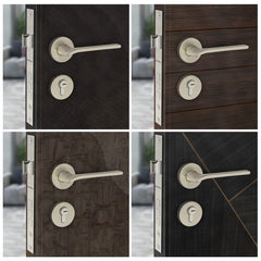 Plantex Door Lock-Fully Brass Main Door Lock with 4 Keys/Mortise Door Lock for Home/Office/Hotel (Sumer-3037, Matt)