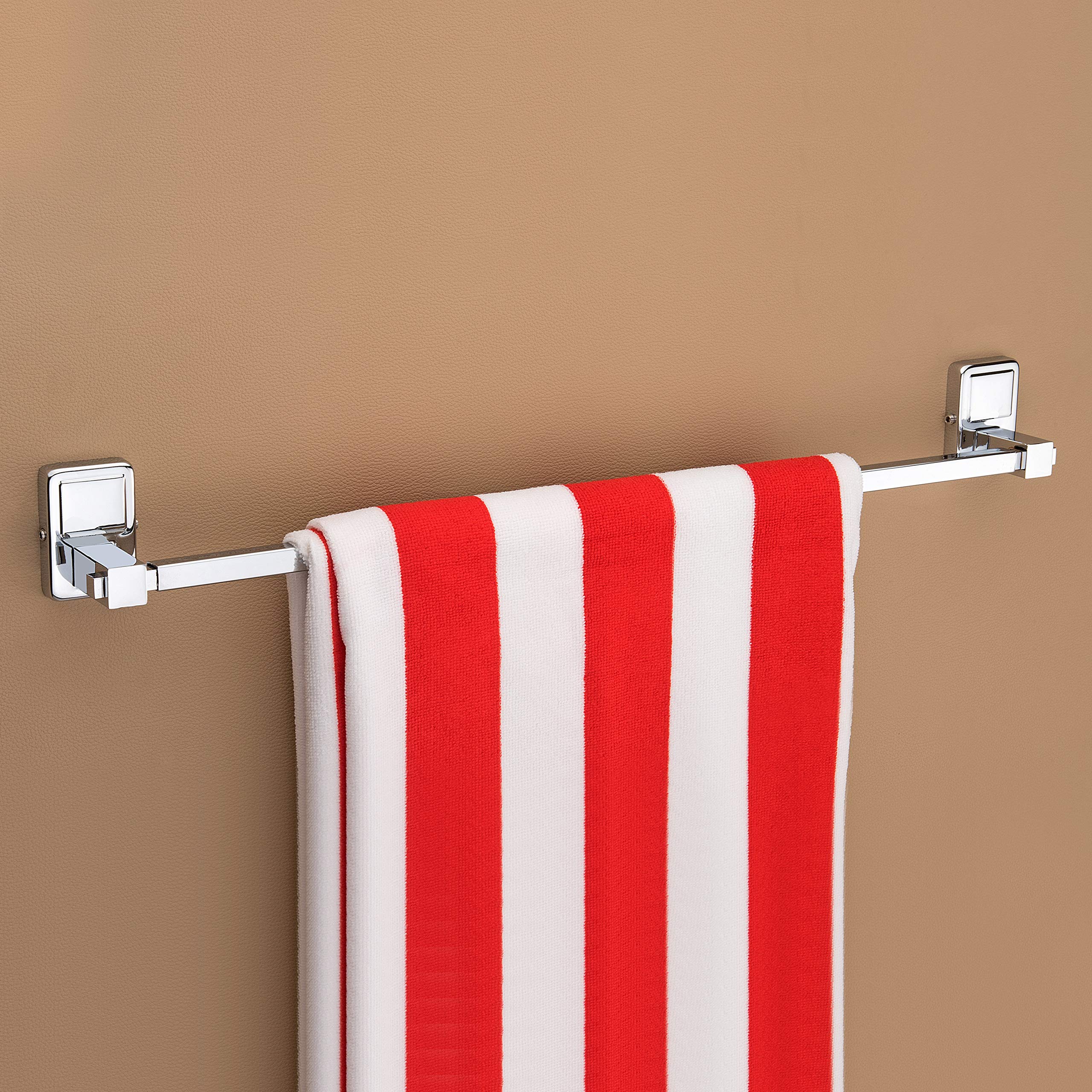Plantex Stainless Steel 304 Grade Bathroom Accessories Set/Bathroom Hanger for Towel/Towel Bar/Napkin Ring/Tumbler Holder/Soap Dish/Robe Hook (Darcy - Pack of 5)