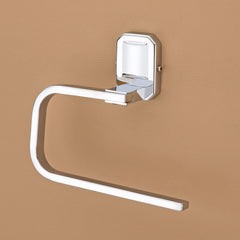 Plantex Stainless Steel 304 Grade Cute Napkin Ring/Towel Ring /Napkin Holder/Towel Hanger/Bathroom Accessories(Chrome) - Pack of 3