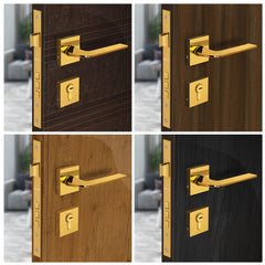 Plantex Heavy Duty Door Lock - Main Door Lock Set with 3 Keys/Mortise Door Lock for Home/Office/Hotel (7105 - Gold)