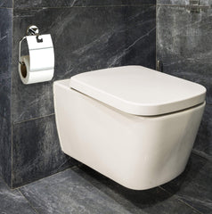 Plantex Brezza Stainless Steel Toilet Paper Roll Holder/Toilet Paper Holder in Bathroom/Kitchen/Bathroom Accessories (Chrome) - Pack of 1