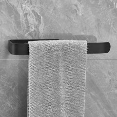 Plantex Space Aluminium Napkin Ring/Towel Ring/Napkin Holder/Towel Holder/Towel Hanger/Bathroom Accessories (977, Black) – Pack of 1
