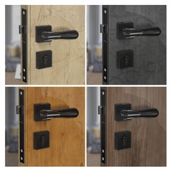 Plantex Heavy Duty Door Lock - Main Door Lock Set with 3 Keys/Mortise Door Lock for Home/Office/Hotel (593 - Black)