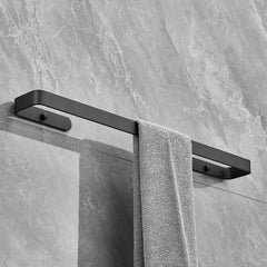 Plantex Space Aluminium Towel Rod/Towel Bar/Towel Holder/Towel Hanger for Bathroom/Bathroom Accessories (976, Black) – Pack of 1