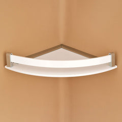 Plantex Opulux 5 mm Acrylic Multipurpose Kitchen Rack / Bathroom Corner / Shelf / Rack / Bathroom Accessories (10x10 inch)