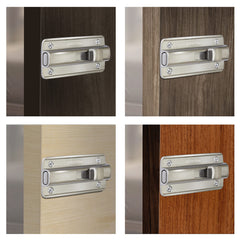 Plantex Premium Heavy Duty Door Stopper/Door Lock Latch for Home and Office Doors - Pack of 1 (Matt Finish)