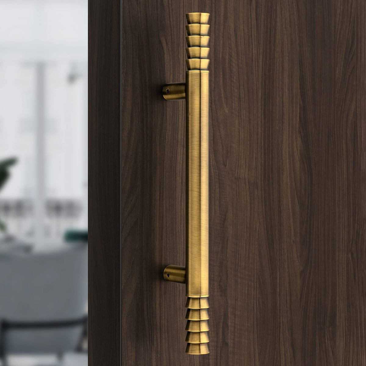 Plantex Main Door Handle/Door & Home Decore/14 Inch Main Door Handle/Pull-Push Handle - Pack of 1 (APS-103,Brass Antique)