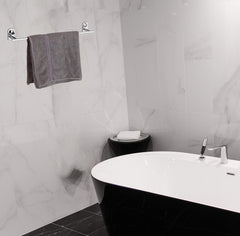 Plantex Dream Stainless Steel Towel Hanger for Bathroom/Towel Rod/Bar/Bathroom Accessories (24inch) - Chrome - Pack of 1