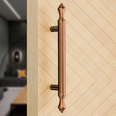 Plantex Main Door Handle/Door & Home Decore/14 Inch Main Door Handle/Pull-Push Handle - Pack of 1 (PVD Rose Gold)