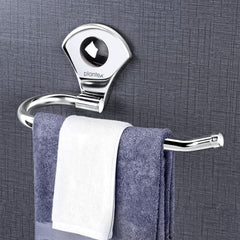 Plantex Royal Stainless Steel Napkin Ring/Towel Ring/Napkin Holder/Bathroom Accessories