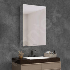 Planet Platinum 304 Stainless Steel Bathroom Cabinet with Mirror Door for Wash Basin/Kitchen/Bedroom/Bathroom Accessories (10X16 Inches-Mirror Finish)
