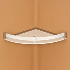 Plantex Opulux 5 mm Acrylic Multipurpose Kitchen Rack / Bathroom Corner / Shelf / Rack / Bathroom Accessories (12x12 inch)